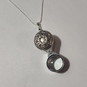 Magnifying Glass Celtic Style Jeweler's Loupe